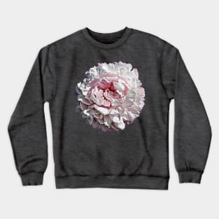 Beautiful Pink Peony Flower Crewneck Sweatshirt